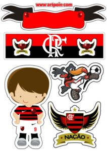 Topo do Bolo do Flamengo 01