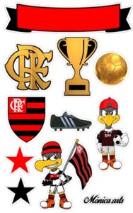 Topo do Bolo do Flamengo 03